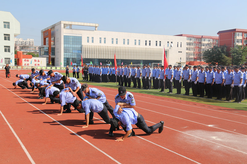 组织2016年顺义区教育系统首届校园保安比赛(图7)